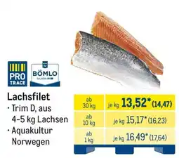 METRO Lachsfilet BÖMLO Angebot