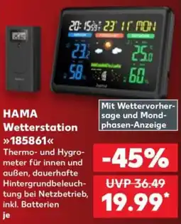 Kaufland HAMA Wetterstation Angebot