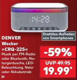 Kaufland DENVER Wecker »CRQ-225« Angebot