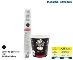 METRO RIOBA Coffee-to-go Becher Angebot