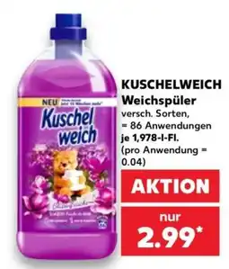 Kaufland Kuschelweich Weichspüler Angebot