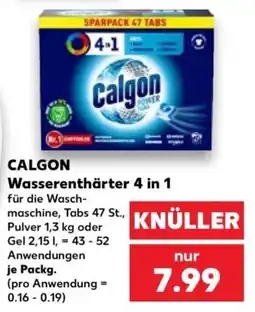Kaufland CALGON Wasserenthärter 4 in 1 Angebot