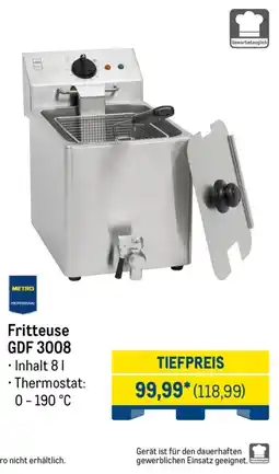 METRO Fritteuse GDF 3008 Angebot