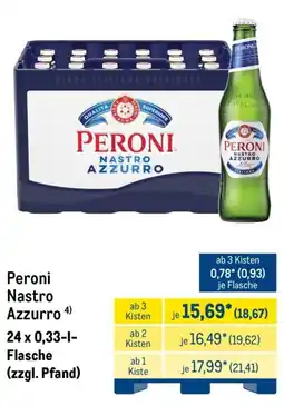 METRO Peroni Nastro Azzurro Angebot