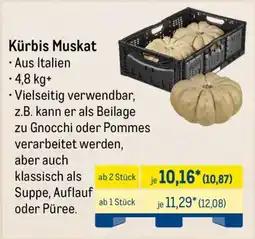 METRO Kürbis Muskat Angebot