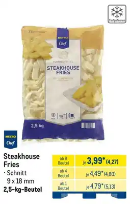 METRO METRO Chef Steakhouse Fries Angebot