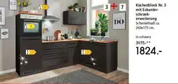 Zurbrüggen Küchenblock Nr. 3 mit Eckunter-schränkerweiterung Angebot