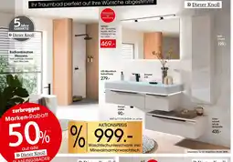 Zurbrüggen Dieter Knoll Waschtischunterschrank inkl. Mineralmarmorwaschtisch Angebot