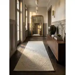 Netto Marken-Discount Läufer Kurzflor Creme 80x300 cm - CETINA Kadima Design Angebot