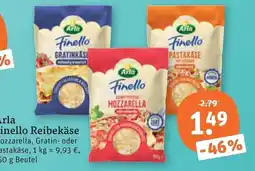 tegut Arla Finello Reibekäse Angebot