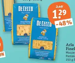 tegut De Cecco Fine Mozzarella Pasta Angebot