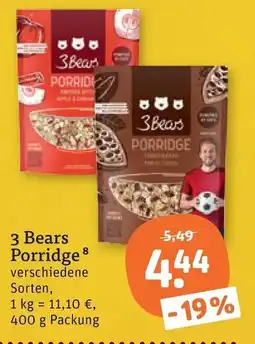 tegut 3 Bears Porridge Angebot