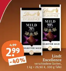 tegut Lindt Excellence Angebot