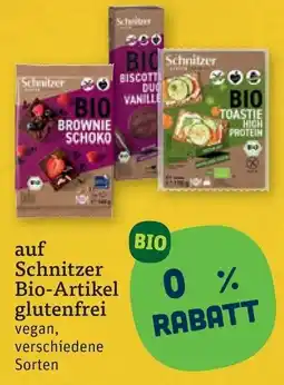 tegut Schnitzer Bio-Artikel Angebot
