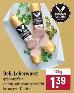 Famila Nord Ost Deli. Leberwurst Angebot