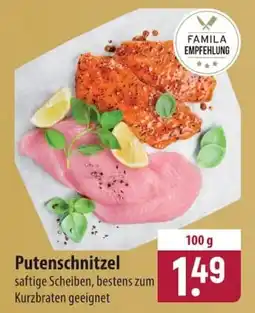 Famila Nord Ost Putenschnitzel Angebot