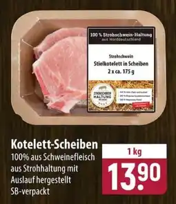 Famila Nord Ost Strohschwein Stielkotelett in Scheiben Angebot