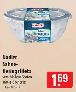 Famila Nord Ost Nadler Sahne-Heringsfilets Angebot