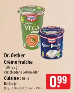 Famila Nord Ost Dr. Oetker Crème fraîche Angebot
