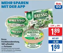 Famila Nord Ost Bresso Frischkäsezubereitung, 100% pflanzlich Angebot
