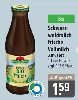 Famila Nord Ost Schwarzwaldmilch frische BIO Milch Angebot