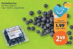 tegut Heidelbeeren Angebot