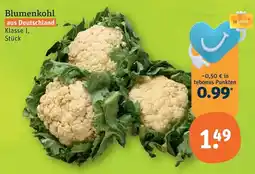 tegut Blumenkohl Angebot