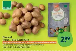tegut Bioland tegut... Bio-Kartoffeln Angebot