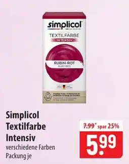 Famila Nord Ost Simplicol Textilfarbe Intensiv Angebot