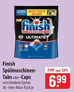 Famila Nord Ost Finish Spülmachine-Tabs oder-Caps Angebot