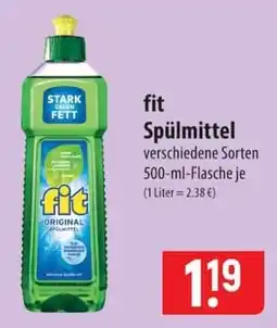Famila Nord Ost fit Spülmittel Angebot