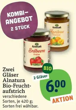 tegut Alnatura Bio-Frucht-aufstrich Angebot