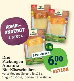 tegut Alnatura Bio-Käsescheiben Angebot