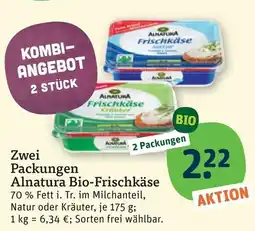 tegut Alnatura Bio-Frischkäse Angebot