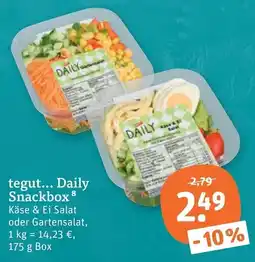 tegut tegut... Daily Snackbox Angebot