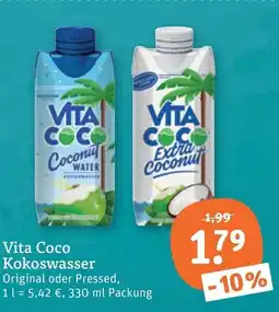 tegut Vita Coco Kokoswasser Angebot