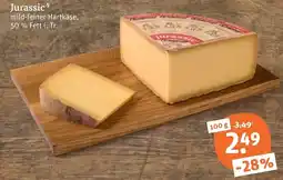 tegut Jurassic 5 mild-feiner Hartkäse Angebot