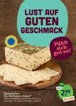 tegut Käserebellen Bio-Kürbiskern-Rebell Angebot