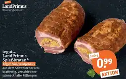 tegut LandPrimus Spießbraten Angebot