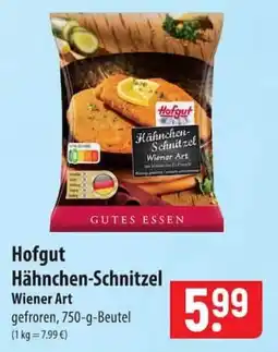 Famila Nord Ost Hofgut Hähnchen-Schnitzel Wiener Art Angebot