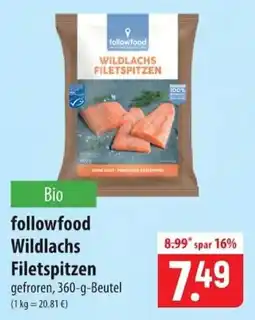 Famila Nord Ost followfood Wildlachs Filetspitzen Angebot