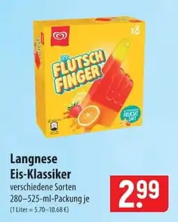 Famila Nord Ost Langnese Eis-Klassiker Angebot