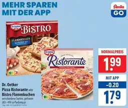 Famila Nord Ost Dr. Oetker Pizza Ristorante oder Bistro Flammkuchen Angebot