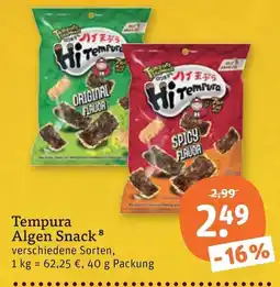 tegut Tempura Algen Snack Angebot