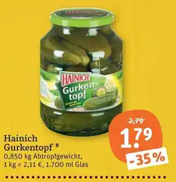 tegut Hainich Gurkentopf Angebot