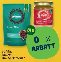 tegut Davert Bio-Sortiment Angebot