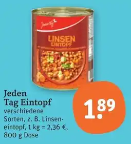 tegut Linsen Eintopf Angebot