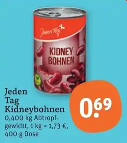 tegut Jeden Tag Kidneybohnen Angebot