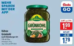 Famila Nord Ost Kühne Grünkohl nach Oldenburger Art Angebot