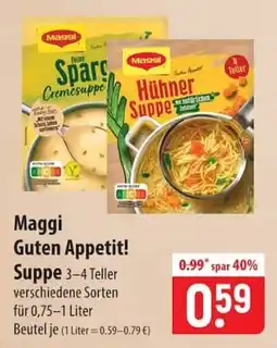 Famila Nord Ost Maggi Suppe Angebot